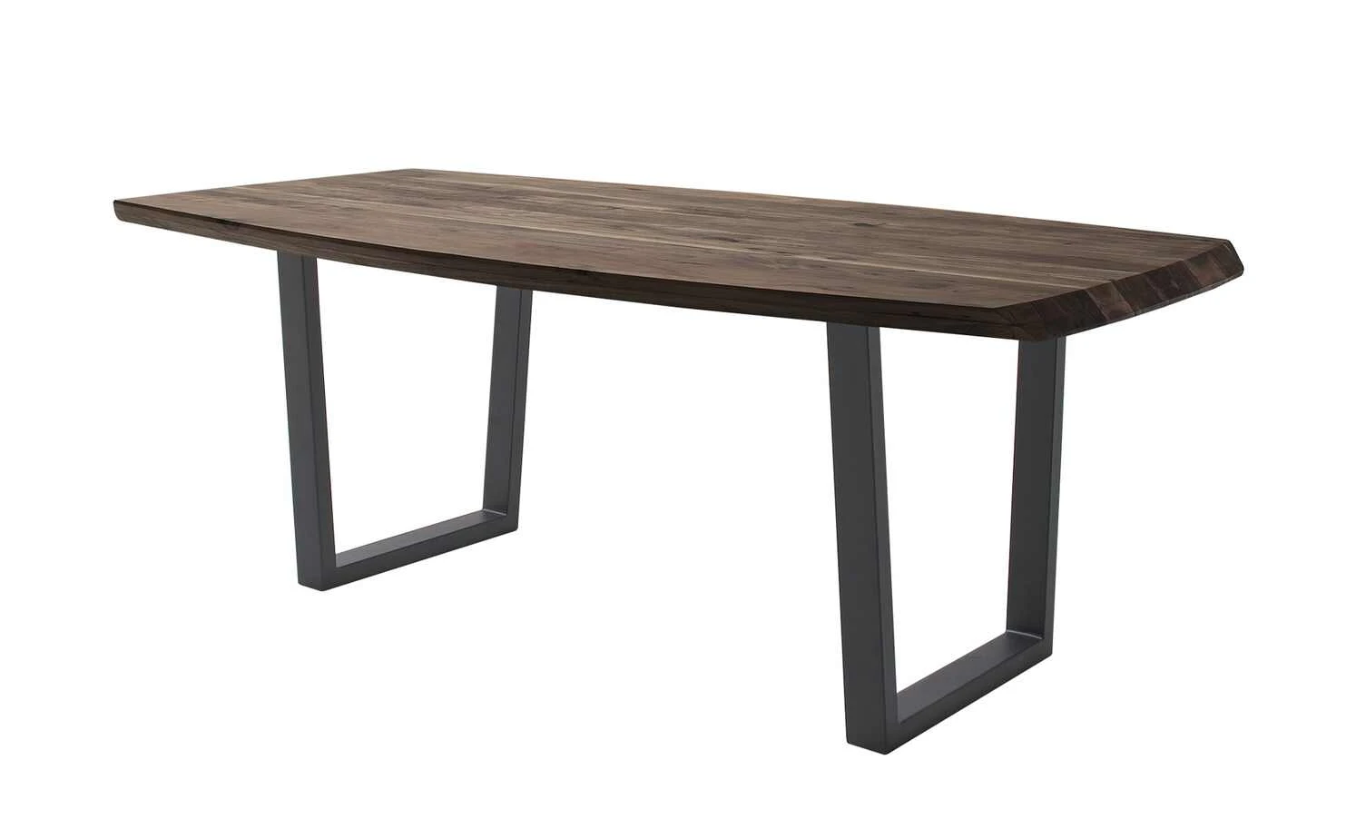 Woodford Kufentisch massiv Calotta | 220|cm Walnut (Braun) Trapez-Form Anthrazit 3 Woodford Kufentisch massiv Calotta | 220|cm Walnut (Braun) Trapez-Form Anthrazit