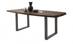 Woodford Kufentisch massiv Calotta | 180|cm Walnut (Braun) U-Form Antikgrau 9 Woodford Kufentisch massiv Calotta | 180|cm Walnut (Braun) U-Form Antikgrau -Tischety Verkaufe 15301488 4 202106211241