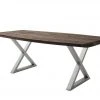 Woodford Kufentisch massiv Calotta | 180|cm Walnut (Braun) X-Form Edelstahl -Tischety Verkaufe 15301495 3 202106211241