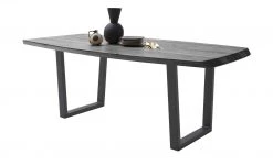 Woodford Kufentisch massiv Calotta | 200|cm Grau sandgestrahlt Trapez-Form Anthrazit -Tischety Verkaufe 15301528 5 202106211241