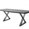 Woodford Kufentisch massiv Calotta | 180|cm Grau sandgestrahlt X-Form Antikgrau -Tischety Verkaufe 15301536 1 202106212233