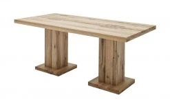 Säulentisch massiv Moe | Wildeiche 220|cm
