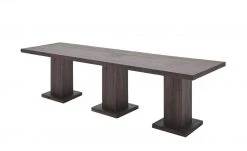 Säulentisch massiv Moe | Eiche verwittert 300|cm