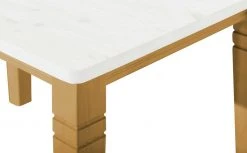 maison bleue Esstisch massiv Florian | laugenfarben / Weiß ca. 120x78 cm -Tischety Verkaufe 15301786 4 202108131411