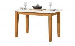 maison bleue Esstisch massiv Florian | bernsteinfarben / Weiß ca. 140x90 cm -Tischety Verkaufe 15301790 3 202108131411