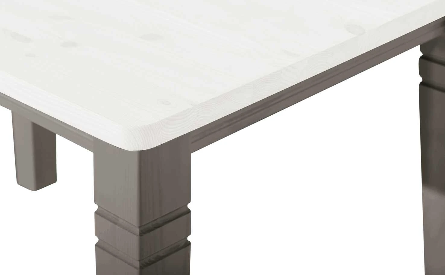 maison bleue Esstisch massiv Florian | Grau / Weiß ca. 140x90 cm 8 maison bleue Esstisch massiv Florian | Grau / Weiß ca. 140x90 cm – Bild 6