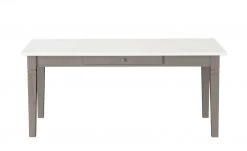 maison bleue Esstisch massiv Florian | Grau / Weiß ca. 180x90 cm -Tischety Verkaufe 15301810 10 202108131411