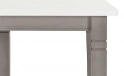 maison bleue Bartisch massiv Florian | Grau / Weiß 78|cm -Tischety Verkaufe 15302051 2 202108132237