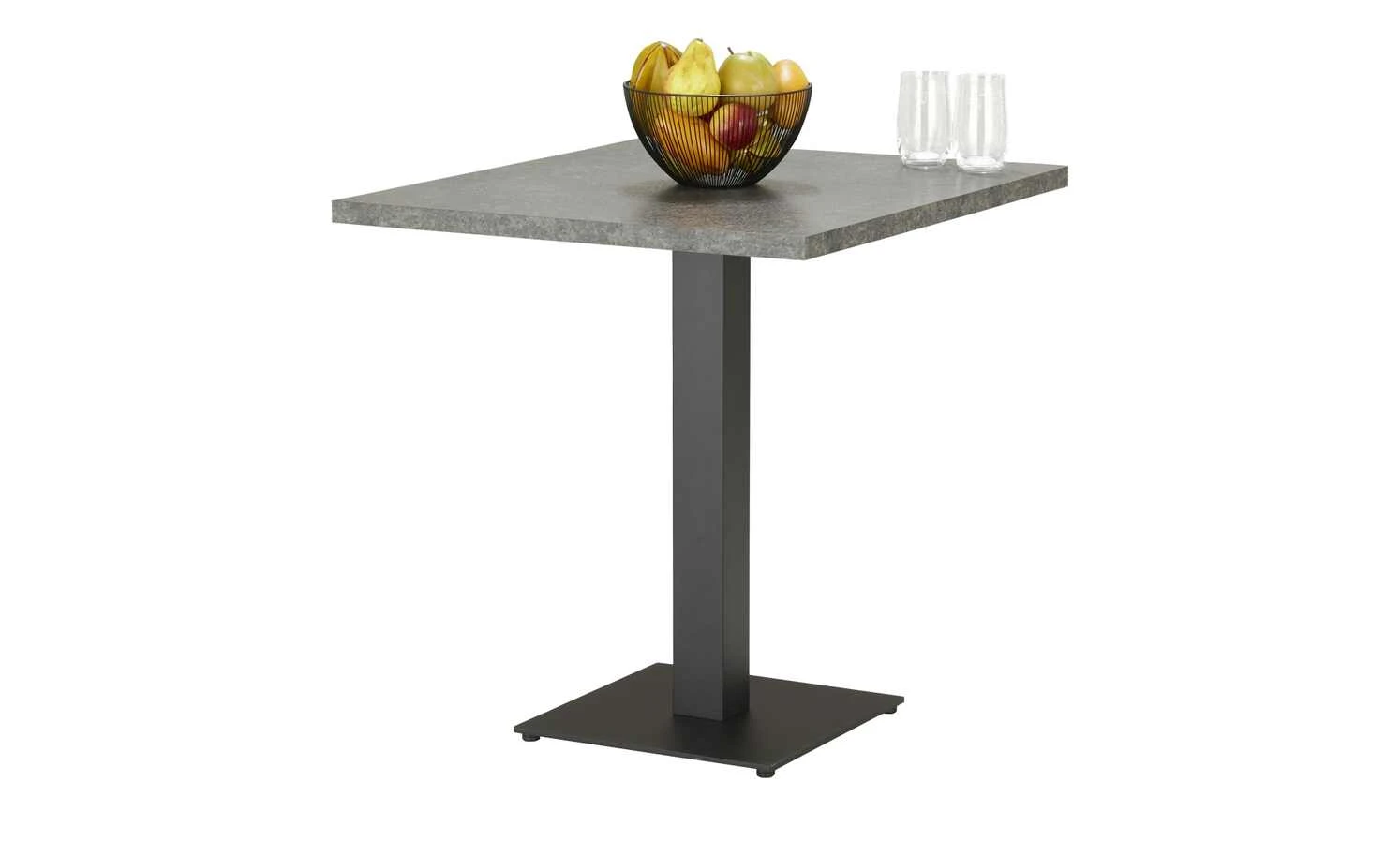 Säulen-Esstisch HPL E25 | 80 x 80 cm 6 Säulen-Esstisch HPL E25 | 80 x 80 cm – Bild 4