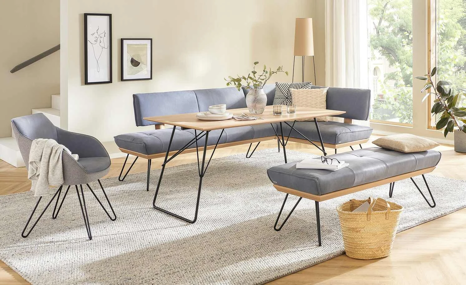 KOINOR Kufentisch Dining System 4 | 140|cm 3 KOINOR Kufentisch Dining System 4 | 140|cm