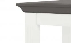 maison bleue Esstisch Petit Chalet | Weiß / Graphitgrau nicht ausziehbar -Tischety Verkaufe 15304664 7 202206232232