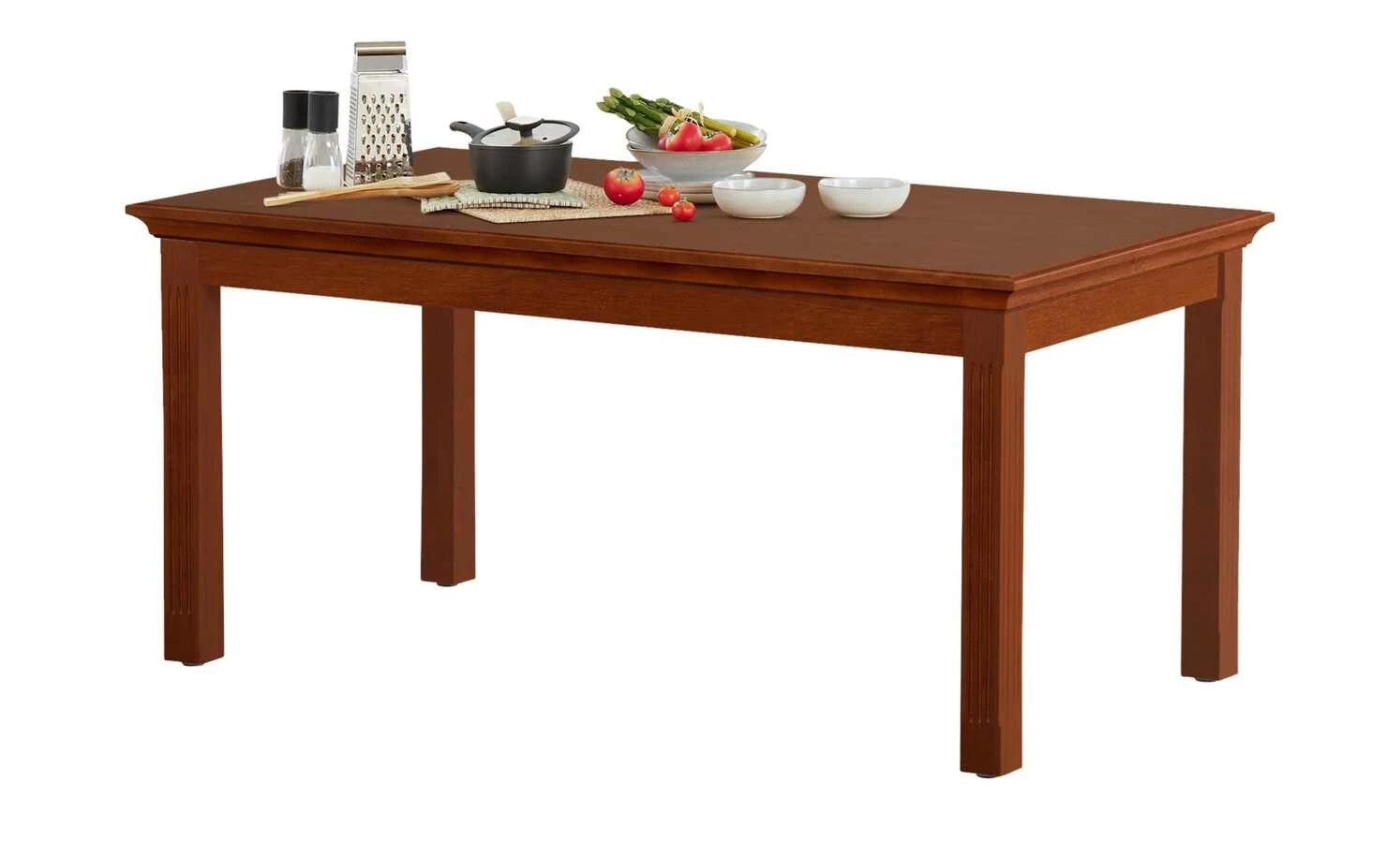 maison bleue Esstisch Petit Chalet | Cognac antik (Braun) nicht ausziehbar 4 maison bleue Esstisch Petit Chalet | Cognac antik (Braun) nicht ausziehbar – Bild 2