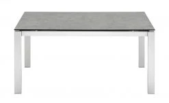 Connubia Keramiktisch ausziehbar Baron | Zement (Grau) ca. 110x70x75 cm (LBH)