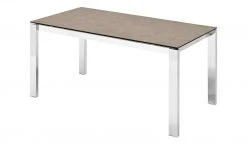 Connubia Keramiktisch ausziehbar Baron | Haselnussbraun 160|cm