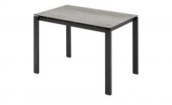 Connubia Keramiktisch ausziehbar Baron | ca. 160x85x75 cm (LBH) Zement (Hellgrau)