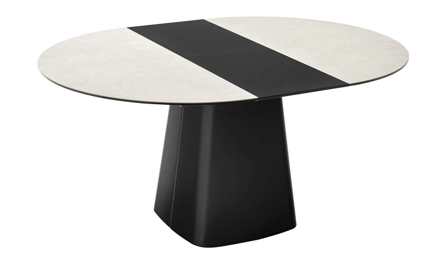 Connubia Säulentisch ausziehbar Hey Gio! | Schwarz 4 Connubia Säulentisch ausziehbar Hey Gio! | Schwarz – Bild 2