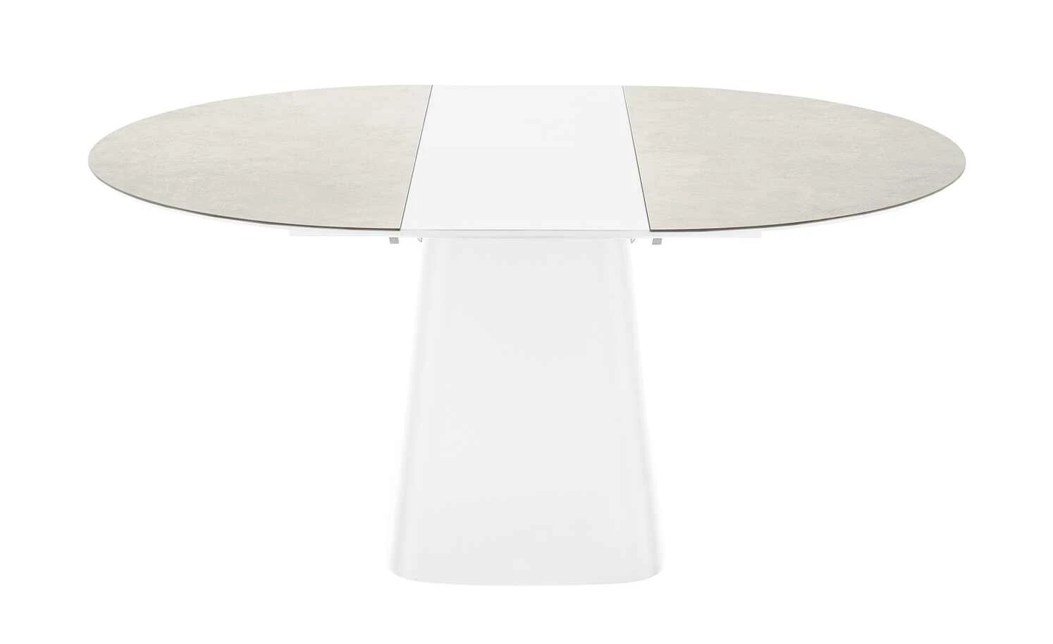 Connubia Säulentisch ausziehbar Hey Gio! | Schneeweiß 5 Connubia Säulentisch ausziehbar Hey Gio! | Schneeweiß – Bild 3