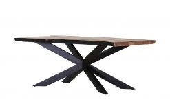 Woodford Massiv-Baumkantentisch mit Sterngestell Sida