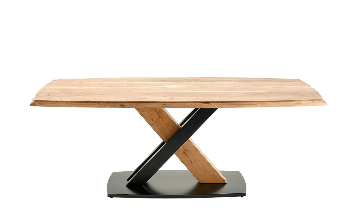 Esstisch Mavis | ca. 180x100 cm Säule: X-Form 4 Esstisch Mavis | ca. 180x100 cm Säule: X-Form – Bild 2