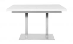 Kulissentisch ausziehbar Kris | Weiß / silberfarben -Tischety Verkaufe 15308857 1 202207192301