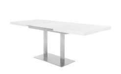 Kulissentisch ausziehbar Kris | Weiß / silberfarben -Tischety Verkaufe 15308857 8 202207192301