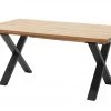 Woodford Massivholztisch ausziehbar Sovis | Wildeiche / Anthrazit ca. 180x100 cm -Tischety Verkaufe 15309012 7 202207142232