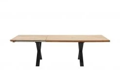 Woodford Massivholztisch ausziehbar Sovis | Wildeiche / Anthrazit ca. 200x100 cm -Tischety Verkaufe 15309018 10 202207142232