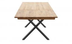 Woodford Massivholztisch ausziehbar Sovis | Wildeiche / Anthrazit ca. 200x100 cm -Tischety Verkaufe 15309018 12 202207142232