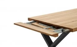 Woodford Massivholztisch ausziehbar Sovis | Wildeiche / Anthrazit ca. 200x100 cm -Tischety Verkaufe 15309018 8 202207142232