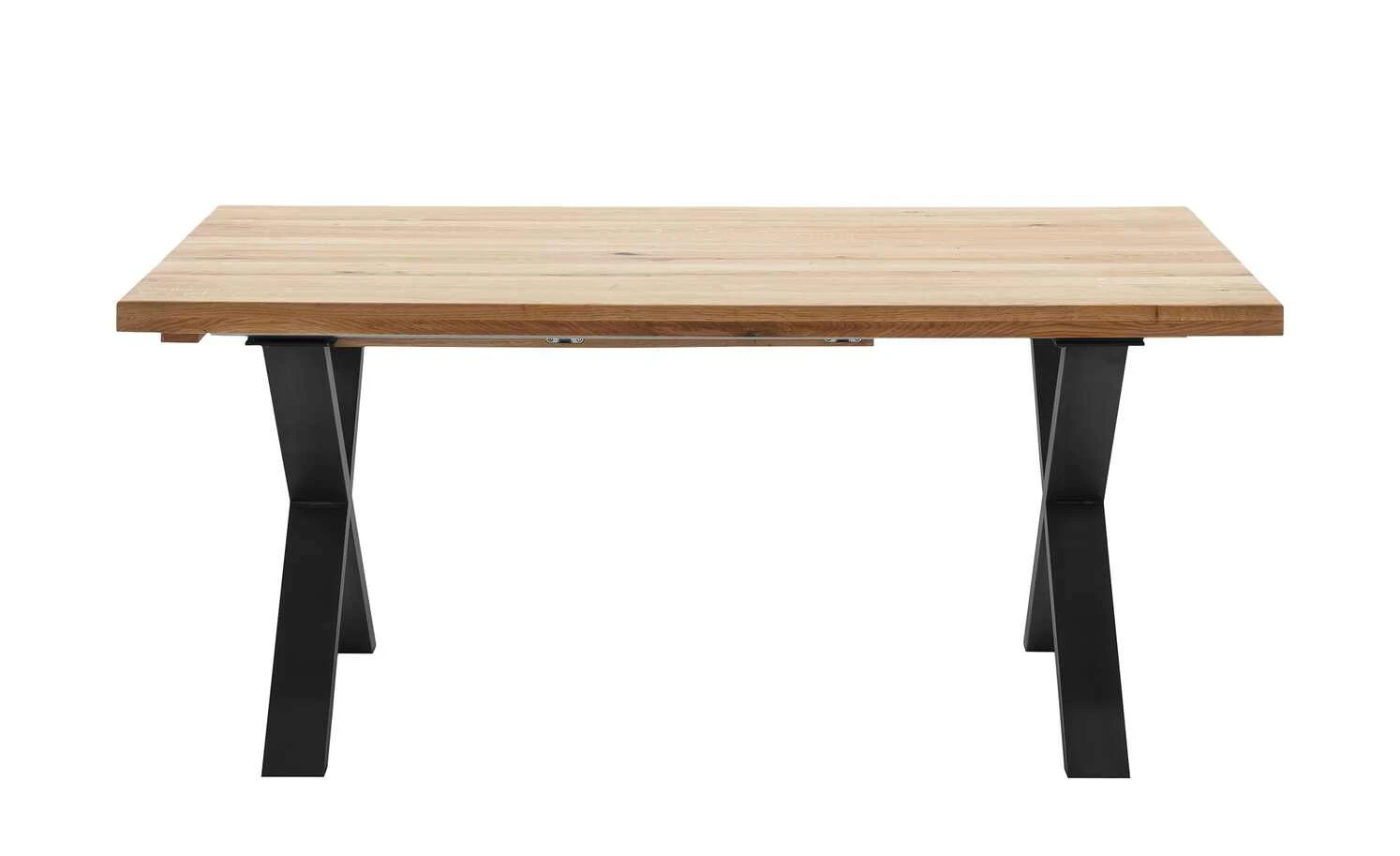 Woodford Massivholztisch ausziehbar Sovis | Wildeiche / Anthrazit ca. 220x100 cm 15 Woodford Massivholztisch ausziehbar Sovis | Wildeiche / Anthrazit ca. 220x100 cm – Bild 13