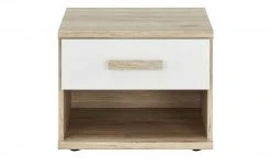 Nachtkommode Caja | Eiche San Remo (Nachbildung) / Alpinweiß -Tischety Verkaufe 342245403 1 201811271544