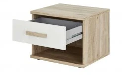 Nachtkommode Caja | Eiche San Remo (Nachbildung) / Alpinweiß -Tischety Verkaufe 342245403 8 201811271544