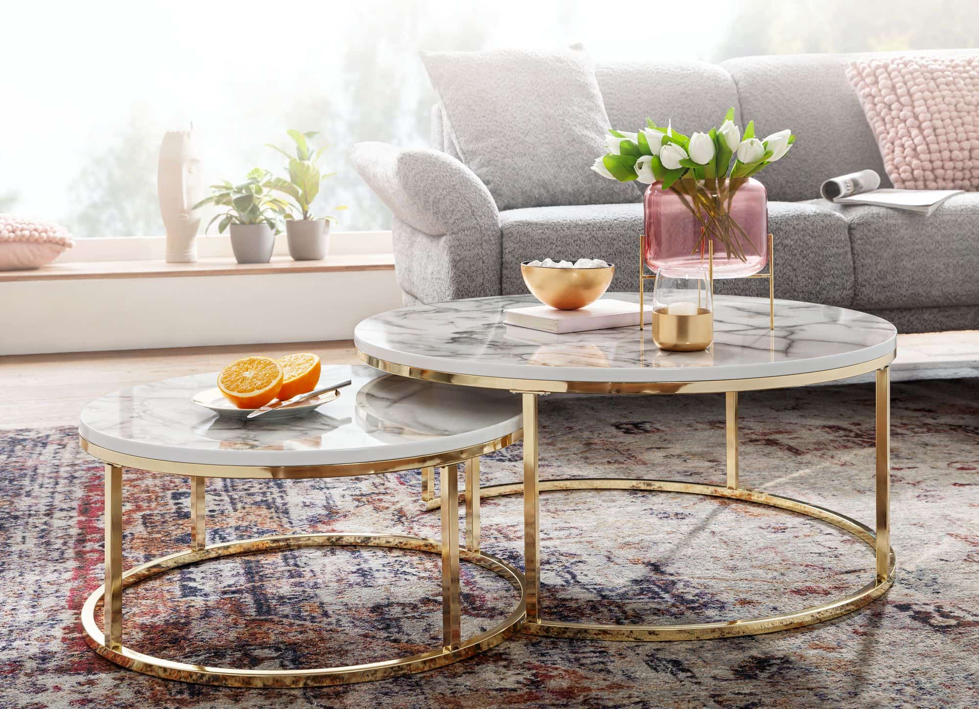 Tischety Verkaufe -Tischety Verkaufe 64464 wohnling 2er set couchtisch messing gold marmor optik wl6 508 wl6 508 4